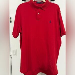 Polo by Ralph Lauren Men's Classic Red Polo Shirt